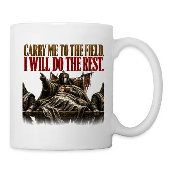 Baldwin IV Crusader King Stoic Warrior Gift T-Shir - Mug - white - Right