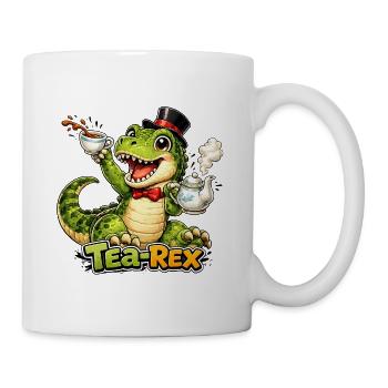 Tea-Rex  - Tasse - Weiß - Rechts