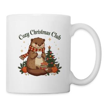 Cozy Christmas Club Otter Weihnachten - Mug - white - Right