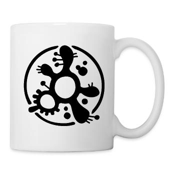 Protozoan Fragment Logo (Black) - Mug - white - Right