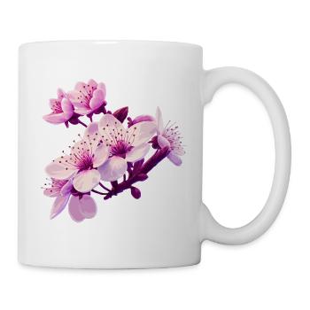 Pink Blossom - Tasse - Weiß - Rechts