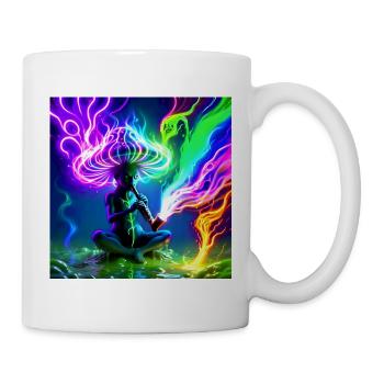 Idegen_Saman - Mug - white - Right