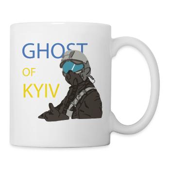 Ghost of Kyiv Pilot - Mug - white - Right