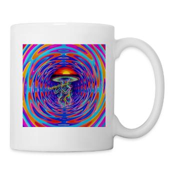 70s_Goa_Mushroom_ - Mug - white - Right
