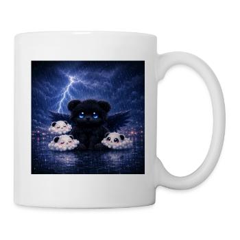 Dark Spirit Panda - Tasse - Weiß - Rechts