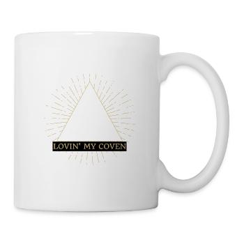 Coven Augendreieck-Glanz - Tasse - Weiß - Rechts