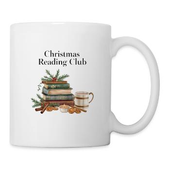 Christmas Reading Club Books Christmas - Mug - white - Right