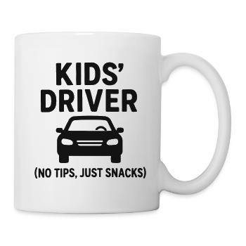Mom Taxi - Kids Driver Mother's Day Gift - Mug - white - Right
