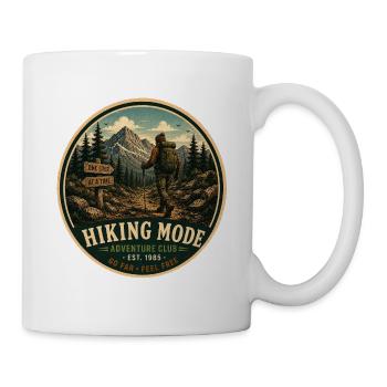 Mode randonnée Vintage Adventure Graphique - Mug blanc - blanc - Droite