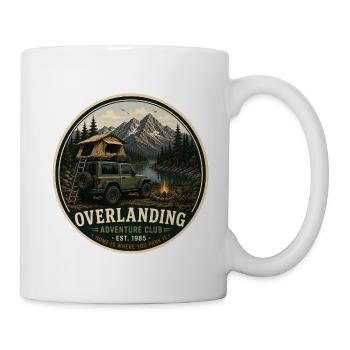 Overlanding Vintage Adventure Graphic - Mug - white - Right