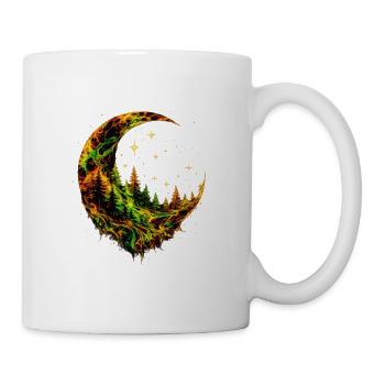 Moon Forest - Tasse - Weiß - Rechts