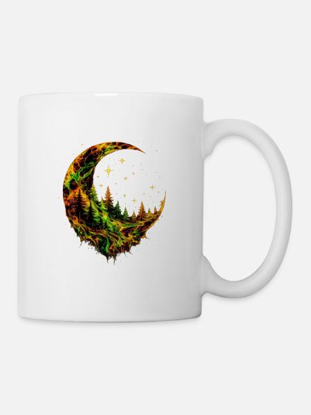 Moon Forest - Mug - white