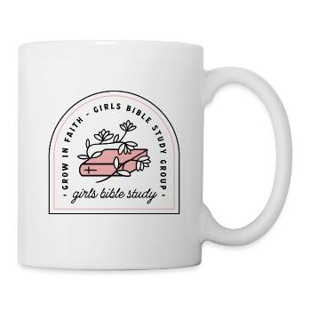 Mädchenbibelstunde - Tasse - Weiß - Rechts