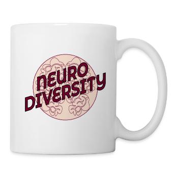 Gehirnneurodiversität - Tasse - Weiß - Rechts