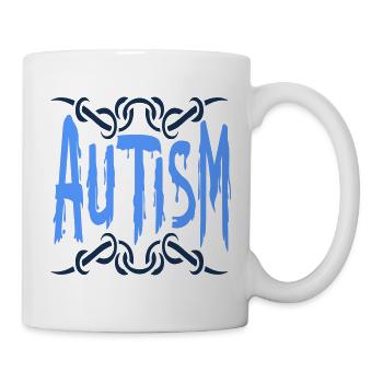 Autismus-Spektrum-Störung - Tasse - Weiß - Rechts