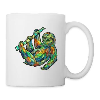 Geometric Sloth - Mug - white - Right