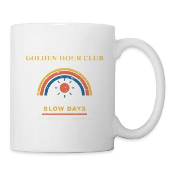 Golden Hour Club - Mug - white - Right
