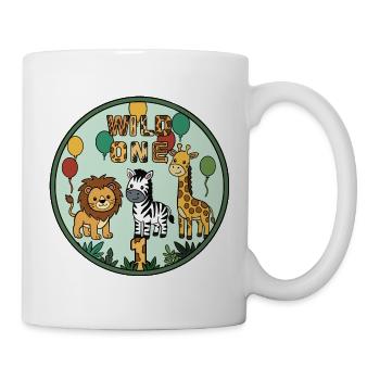 Wild One Animal Friends Trio - Mug - white - Right