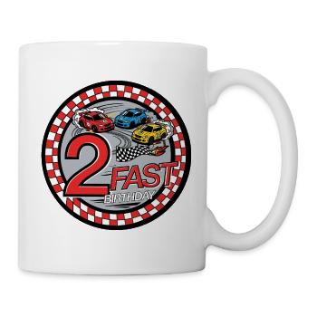 2 Almost Birthday Racing Fun - Mug - white - Right