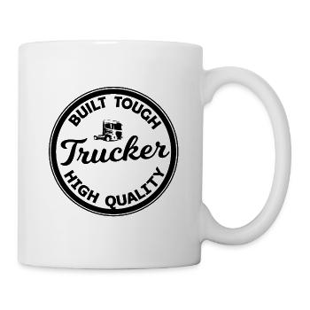 Trucker Design - Tasse - Weiß - Rechts