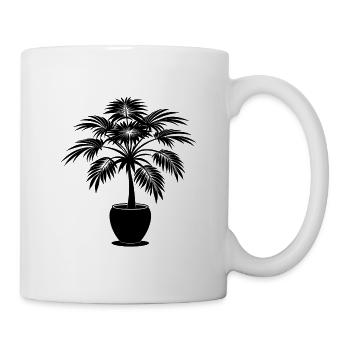 Palm Plant - Mug - white - Right