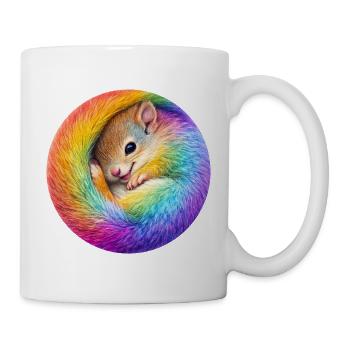 Rainbow Squirrel - Mug - white - Right