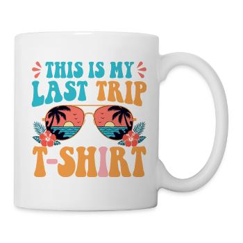 This Is My Last Trip Retro Vacation - Mug - white - Right
