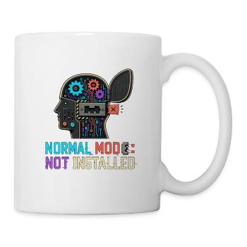 Normal Mode Not Installed – Geek Robot IT - Mug - white - Right