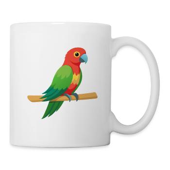 Tropical Parrot - Mug - white - Right