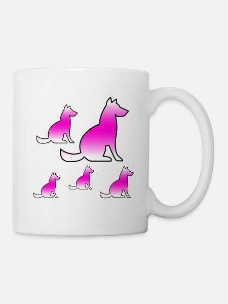 Hunde - Tasse - Weiß