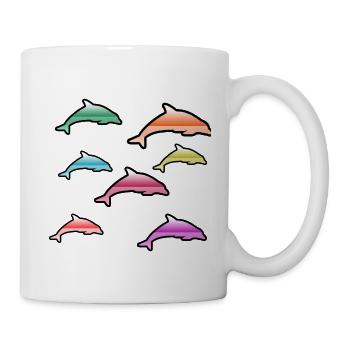 Dolphins - Mug - white - Right