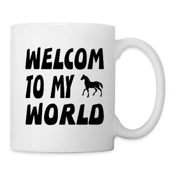 horses - Mug - white - Right