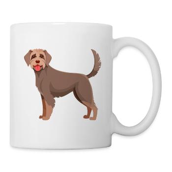 German Wirehaired Dog (Comic) - Mug - white - Right