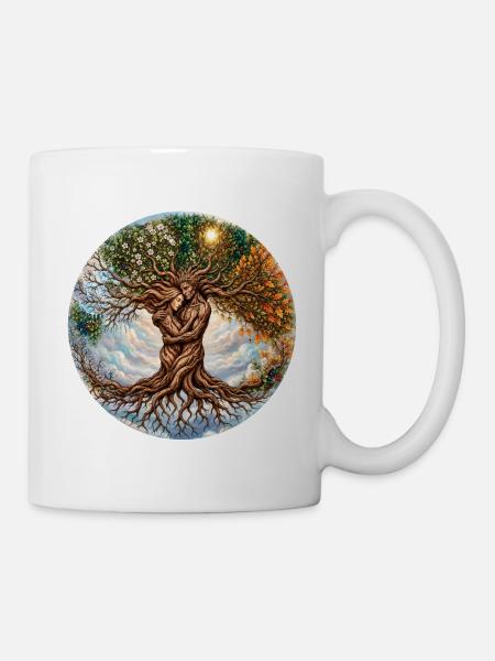 Circle Of Life - Mug - white