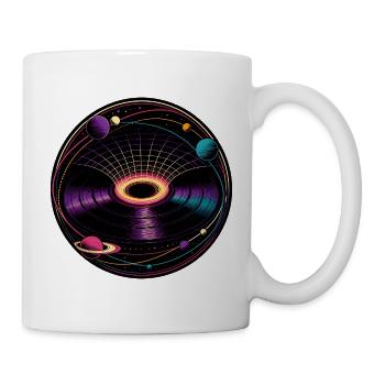 Gravity Well Vinyl Black Hole Physics - Mug - white - Right