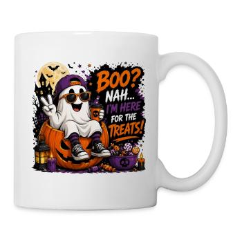 Halloween cute ghost - Mug - white - Right