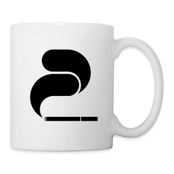 Black Cigarette – Graphic Illustration - Mug - white - Right