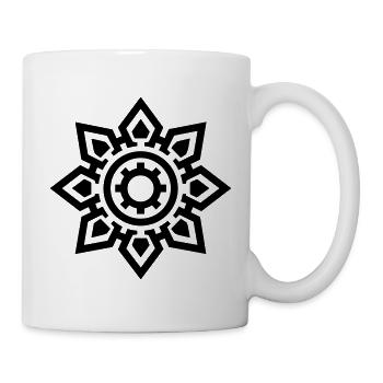 Aztec sun - Mug - white - Right
