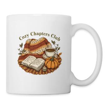 Cozy Chapters Club Reading Fall - Mug - white - Right