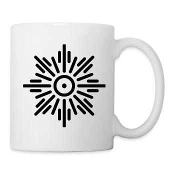 Aztec sun - Mug - white - Right
