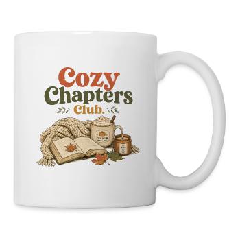 Cozy Chapters Club Fall Reading - Mug - white - Right