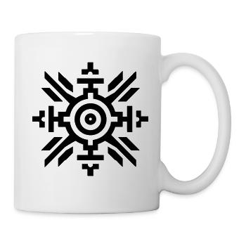 Aztec sun - Mug - white - Right
