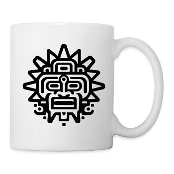Aztec sun - Mug - white - Right