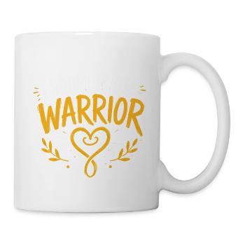 sensibilisation endométriose - Mug blanc - blanc - Droite
