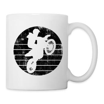 motocross riders - Mug - white - Right