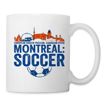 Montreal Soccer European Canadian Pitch Novelty - Mug - white - Right