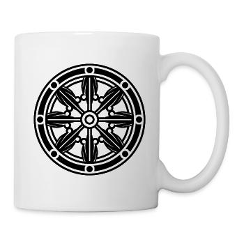 Dharma Wheel - Mug - white - Right