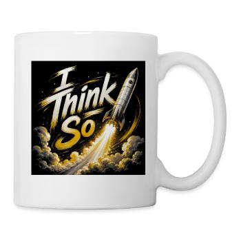 Think So Rocket Launch - Mug - white - Right