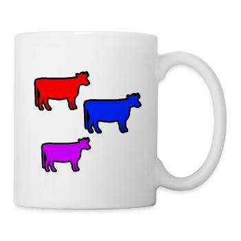 Cows - Mug - white - Right