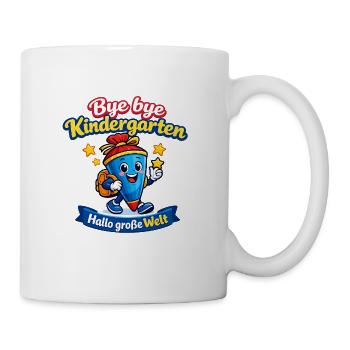 Abschied vom Kindergarten - Tasse - Weiß - Rechts